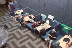 Supra vido- de la kongresa salono. Foto: Andrew Woods. Unua premio en la fotokomkurso